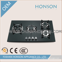 Tempered Glass 4 Burners Gas Hobs